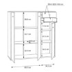 Forte Комод 110 см у стилі вінтаж, T2KK10-H51 - Home Club, зображення 7