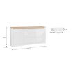 Forte Комод, DUKK232B-Q356 - Home Club, изображение 12