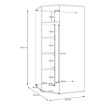 Forte Шафа для одягу, LSQS811M-U60 - Home Club, зображення 9