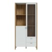 Forte Вітрина 100 см із шухлядами Saitama Дуб Mauvella/Secret Grey, SQMV721R-M826 - Home Club, зображення 3
