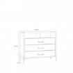 Forte Комод, HUDK212-M524 - Home Club, зображення 4
