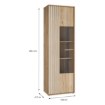 Forte Шафа-вітрина, AXKV821L-M802 - Home Club, зображення 10