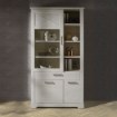 Forte Вітрина 110 см із шухлядою Rockhampton, біла сосна, RHPV721L-D43 - Home Club