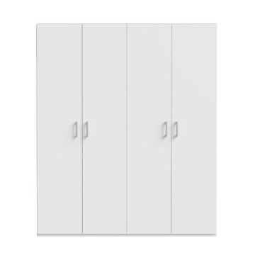 Forte Шафа 180 см Econobox 2, біла, ECBS945-120 - Home Club