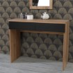 Forte Туалетний столик у стилі лофт 100 см із шухлядами Dalate, DQLT321-M368 - Home Club