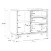 Forte Невелика комода Hayato, HYTK221-M215 - Home Club, зображення 8