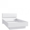 Forte Підліткове ліжко 120x200 см Snow, біле, SNWL222-C50 - Home Club, зображення 2