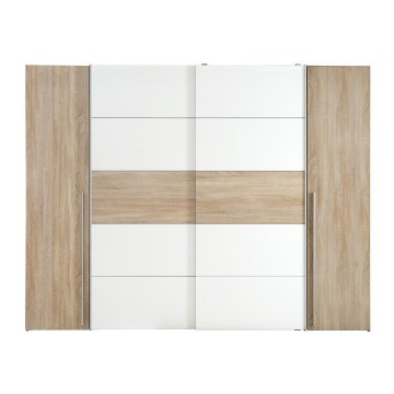 Forte Шафа 270 см Narago Дуб Сонома/Білий, NRGS82511-Q45 - Home Club