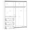 Forte Шафа для одягу, W2QS8233S-U60 - Home Club, зображення 9