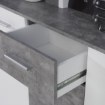 Forte Комод 120 см Antuza, белый/светло-серый бетон, NTU231-C251 - Home Club, изображение 7