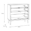 Forte Комод, HLTK211EC-Z12A - Home Club, зображення 8