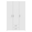 Forte Шафа 120 см із шухлядами Econobox, біла, ECBS832-120 - Home Club, зображення 2