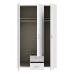 Forte Шафа 120 см із шухлядами Econobox, біла, ECBS832-120 - Home Club, зображення 3