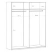 Forte Шкаф для одежды, EDWS943-M902 - Home Club, изображение 11