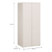 Forte Шкаф для одежды, LSQS721M-U60 - Home Club, изображение 9