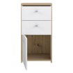 Forte Невелика комода Best Chest, білий/дуб Artisan, SQNK211-C804 - Home Club, зображення 3