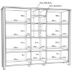 Forte Низька вітрина 150 см Clif Old – Wood Vintage/Бетон, CLFV331-C546 - Home Club, зображення 7