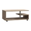 Forte Кофейный столик на колесиках 105x60 см Bailey, дуб античный, BL1T01-D39 - Home Club, изображение 3