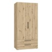 Forte Шафа 100 см із шухлядами Cadixo, дуб Artisan, CDXS87-D78 - Home Club, зображення 4