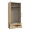 Forte Шафа 100 см із шухлядами Cadixo, дуб Artisan, CDXS87-D78 - Home Club, зображення 5
