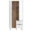 Forte Шафа 100 см із шухлядами Vankka, дубова дошка/білий, VNKS823L-L25 - Home Club, зображення 7
