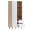 Forte Шафа 100 см із шухлядами Vankka, дубова дошка/білий, VNKS823L-L25 - Home Club, зображення 9
