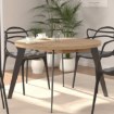 Forte Круглий розкладний стіл 110x110 см, дуб Artisan, TBLT7001-D78-904 - Home Club