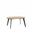 Forte Круглий розкладний стіл 110x110 см, дуб Artisan, TBLT7001-D78-904 - Home Club, зображення 3