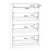 Forte Шкафчик для обуви 85x20 см с выдвижным ящиком Niko, дуб Artisan, NIKD321-D78 - Home Club, изображение 7