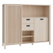 Forte Шафа з ламелями Jytana, JTNR333L-D129 - Home Club, зображення 4