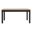 Forte Розкладний стіл 160x90 см Black Hill «Слива» Comano/Чорний, TBLT7014-C876 - Home Club, зображення 2