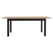Forte Розкладний стіл 160x90 см Black Hill «Слива» Comano/Чорний, TBLT7014-C876 - Home Club, зображення 3