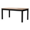 Forte Розкладний стіл 160x90 см Black Hill «Слива» Comano/Чорний, TBLT7014-C876 - Home Club, зображення 6