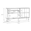 Forte Комод P, HLTK231REC-M806 - Home Club, зображення 7