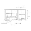 Forte Комод, JKZK221L-M559 - Home Club, зображення 10