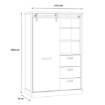 Forte Стелаж, KZMR621LB-M328 - Home Club, зображення 7