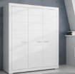 Forte Шафа 170 см Snow Біла, SNWS83-C50 - Home Club
