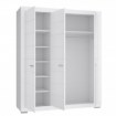 Forte Шафа 170 см Snow Біла, SNWS83-C50 - Home Club, зображення 3