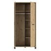 Forte Шкаф 100 см Trondheim, дуб Artisan/черный дуб, TDHS821-C773 - Home Club, изображение 3