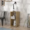 Forte Невеликий низький відкритий стелаж Net106 «Дуб Artisan», MXXR111-D78 - Home Club