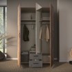 Forte Шкаф для одежды, ECBS834-C754 - Home Club, изображение 2