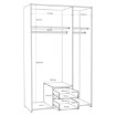 Forte Шкаф для одежды, ECBS834-C754 - Home Club, изображение 10