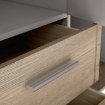 Forte Шкаф с зеркалом и ящиками 140 см Gloria, дуб «Сонома», GLRS83S-D30 - Home Club, изображение 6