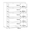 Forte Комод висотою 100 см Buganvilla, BGVK212-M765 - Home Club, зображення 7
