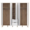 Forte Шафа для одягу, VNKS852-L25 - Home Club, зображення 3