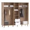 Forte Шафа для одягу, VNKS852-L25 - Home Club, зображення 6