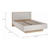 Forte Каркас ліжка з підйомним матрацом, SVLL1141B-Q112 - Home Club, зображення 10