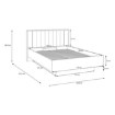 Forte Каркас ліжка з підйомним матрацом, SVLL1141B-Q112 - Home Club, зображення 11