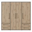 Forte Шафа для одягу, MKSS841-M788 - Home Club, зображення 3