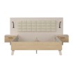 Forte Каркас ліжка + тумбочки, RCQL1164B-Q312 - Home Club, зображення 4